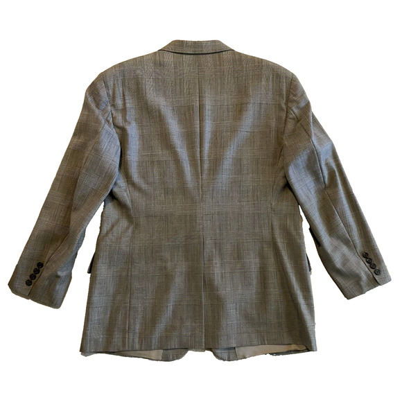 Vtg Polo University Club by Ralph Lauren Sports Coat Mens 42R Plaid Suit Jacket - Picture 2 of 16